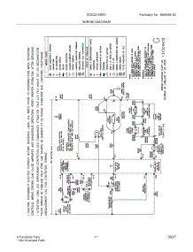 11 - Wiring Diagram parts for Frigidaire Dryer GCEQ2152ES1 from AppliancePartsPros.com