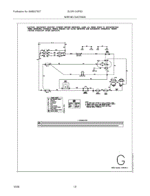 12 - Wiring Diagram parts for Frigidaire Dryer GLGR1042FS2 from AppliancePartsPros.com