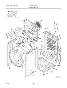 03 - Cabinet / Drum parts for Frigidaire Dryer LAQG7000LW0 from AppliancePartsPros.com