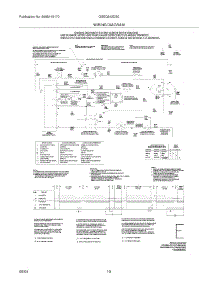 10 - Wiring Diagram parts for Frigidaire Dryer GSEQ642DS0 from AppliancePartsPros.com