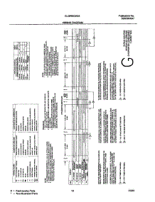 13 - Wiring Diagram parts for Frigidaire Dryer GLGR642AS4 from AppliancePartsPros.com