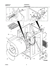 03 - Dry Cab,Heater parts for Frigidaire Dryer GSER642AS2 from AppliancePartsPros.com
