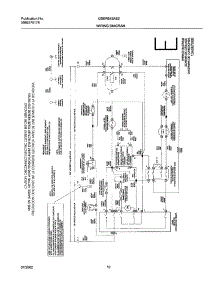 10 - 134067000 Wiring Diagram parts for Frigidaire Dryer GSER642AS2 from AppliancePartsPros.com