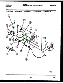 03 - System And Electrical Parts parts for Frigidaire Freezer CFE16DL4 from AppliancePartsPros.com