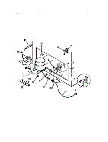 05 - Compressor, Electrical Controls parts for Frigidaire Freezer CFS16DW1 from AppliancePartsPros.com