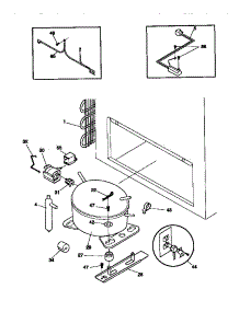04 - System parts for Frigidaire Freezer F81M207CW2 from AppliancePartsPros.com