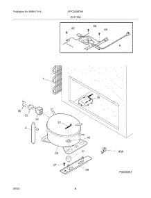 07 - System parts for Frigidaire Freezer AFFC2528DW0 from AppliancePartsPros.com