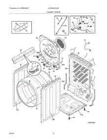 03 - Cabinet / Drum parts for Frigidaire Dryer LAQG8000LW0 from AppliancePartsPros.com