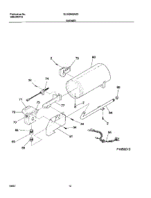11 - Burner parts for Frigidaire Dryer GLGQ642AS3 from AppliancePartsPros.com
