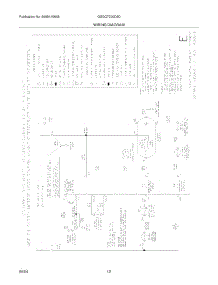 12 - Wiring Diagram parts for Frigidaire Dryer GSGQ7200DS0 from AppliancePartsPros.com
