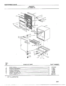 Freezer Page 3 parts for Frigidaire Freezer 40437A-7 from AppliancePartsPros.com