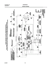10 - 134067000 Wiring Diagram parts for Frigidaire Dryer GSER642AS1 from AppliancePartsPros.com