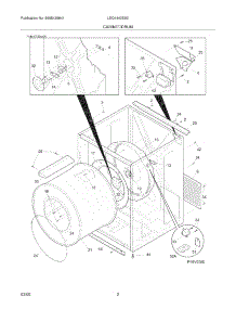 03 - Cabinet / Drum parts for Frigidaire Dryer LEQ1442ES0 from AppliancePartsPros.com