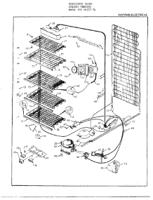 Electrical parts for Frigidaire Freezer 46157A from AppliancePartsPros.com