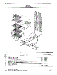 Shelf Assys, Cold Controls parts for Frigidaire Freezer 40846-7D from AppliancePartsPros.com