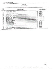 Freezer Page 2 parts for Frigidaire Freezer 40846-7D from AppliancePartsPros.com