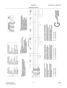 13 - Wiring Diagram parts for Frigidaire Dryer GSGR642DC0 from AppliancePartsPros.com