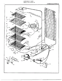 Electrical Systems parts for Frigidaire Freezer 40848-7B from AppliancePartsPros.com