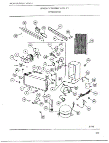 Upright Freezer 15 Cubic Feet Page 5 parts for Frigidaire Freezer 46659-0C from AppliancePartsPros.com