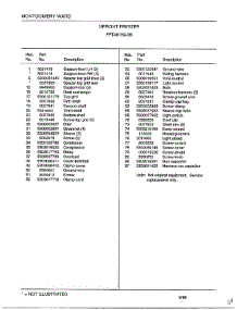 Upright Freezer Page 6 parts for Frigidaire Freezer 46159B from AppliancePartsPros.com