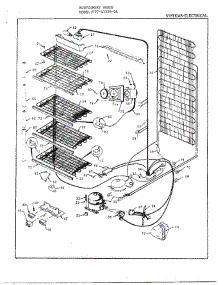 Electrical Systems parts for Frigidaire Freezer 43358-OA from AppliancePartsPros.com