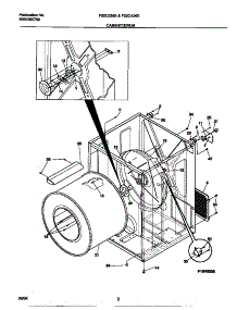 02 - Cabinet / Drum parts for Frigidaire Dryer F32C436ES0 from AppliancePartsPros.com