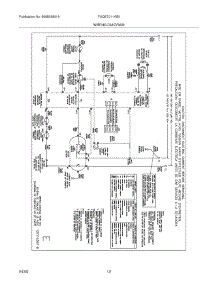 12 - Wiring Diagram parts for Frigidaire Dryer FAQE7011KB0 from AppliancePartsPros.com