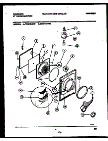 03 - Door Parts parts for Frigidaire Dryer FDE546LBS0 from AppliancePartsPros.com