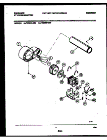 05 - Blower And Drive Parts parts for Frigidaire Dryer FDE546RBS0 from AppliancePartsPros.com