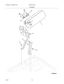 11 - Eburner parts for Frigidaire Dryer FAQE7021LW0 from AppliancePartsPros.com