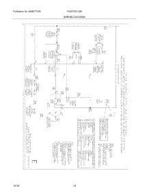 12 - Wiring Diagram parts for Frigidaire Dryer FAQE7021LW0 from AppliancePartsPros.com