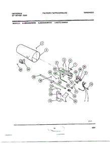 27" Dryer-Gas Page 9 parts for Frigidaire Dryer MGD436RBW0 from AppliancePartsPros.com