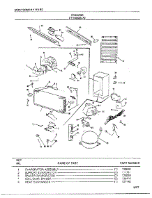 Freezer Page 3 parts for Frigidaire Freezer 46656B-7 from AppliancePartsPros.com