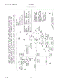 12 - Wiring Diagram parts for Frigidaire Dryer LGQ6000ES2 from AppliancePartsPros.com