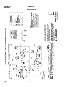 10 - Wiring Diagram parts for Frigidaire Dryer SGER341AS1 from AppliancePartsPros.com