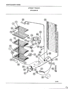 Upright Freezer Page 5 parts for Frigidaire Freezer 43359B from AppliancePartsPros.com