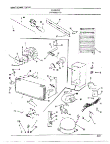Freezer Page 4 parts for Frigidaire Freezer 46657A-7 from AppliancePartsPros.com