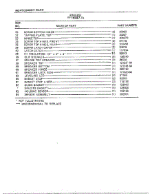 Freezer Page 6 parts for Frigidaire Freezer 46567A-7 from AppliancePartsPros.com