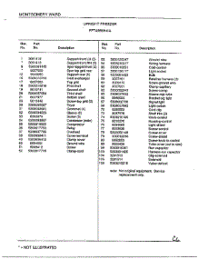 Upright Freezer Page 6 parts for Frigidaire Freezer 49669 from AppliancePartsPros.com