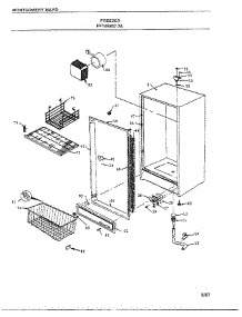 Freezer Page 3 parts for Frigidaire Freezer 49847-7A from AppliancePartsPros.com