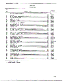 Freezer Page 4 parts for Frigidaire Freezer 49847-7A from AppliancePartsPros.com