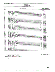 Freezer Page 4 parts for Frigidaire Freezer 46857-7A from AppliancePartsPros.com