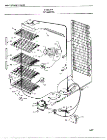 Freezer Page 5 parts for Frigidaire Freezer 46857-7A from AppliancePartsPros.com