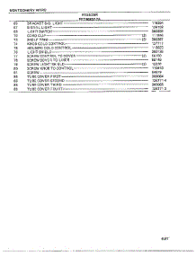Freezer Page 7 parts for Frigidaire Freezer 46857-7A from AppliancePartsPros.com