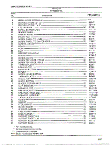 Freezer Page 8 parts for Frigidaire Freezer 46657A-7 from AppliancePartsPros.com