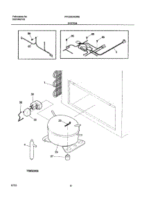 07 - System parts for Frigidaire Freezer FFC05C4CW0 from AppliancePartsPros.com
