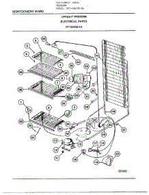 Upright Freezer / Electrical parts for Frigidaire Freezer 46458-OA from AppliancePartsPros.com