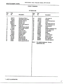 Chest Freezer Page 2 parts for Frigidaire Freezer 73018B from AppliancePartsPros.com