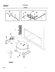 07 - System parts for Frigidaire Freezer FFC05K2CW0 from AppliancePartsPros.com