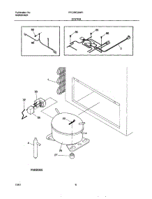 07 - System parts for Frigidaire Freezer FFC09C3AW1 from AppliancePartsPros.com
